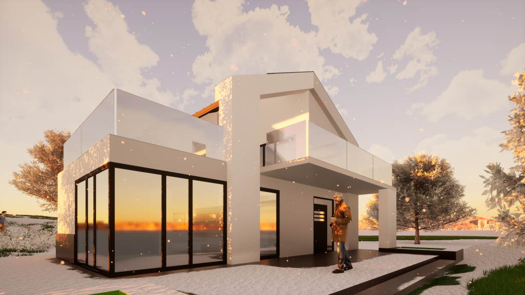 wizualizacje wykonała Pracownia Architektoniczno - Urbanistyczną Mr AREOplan - SŁUPSK  