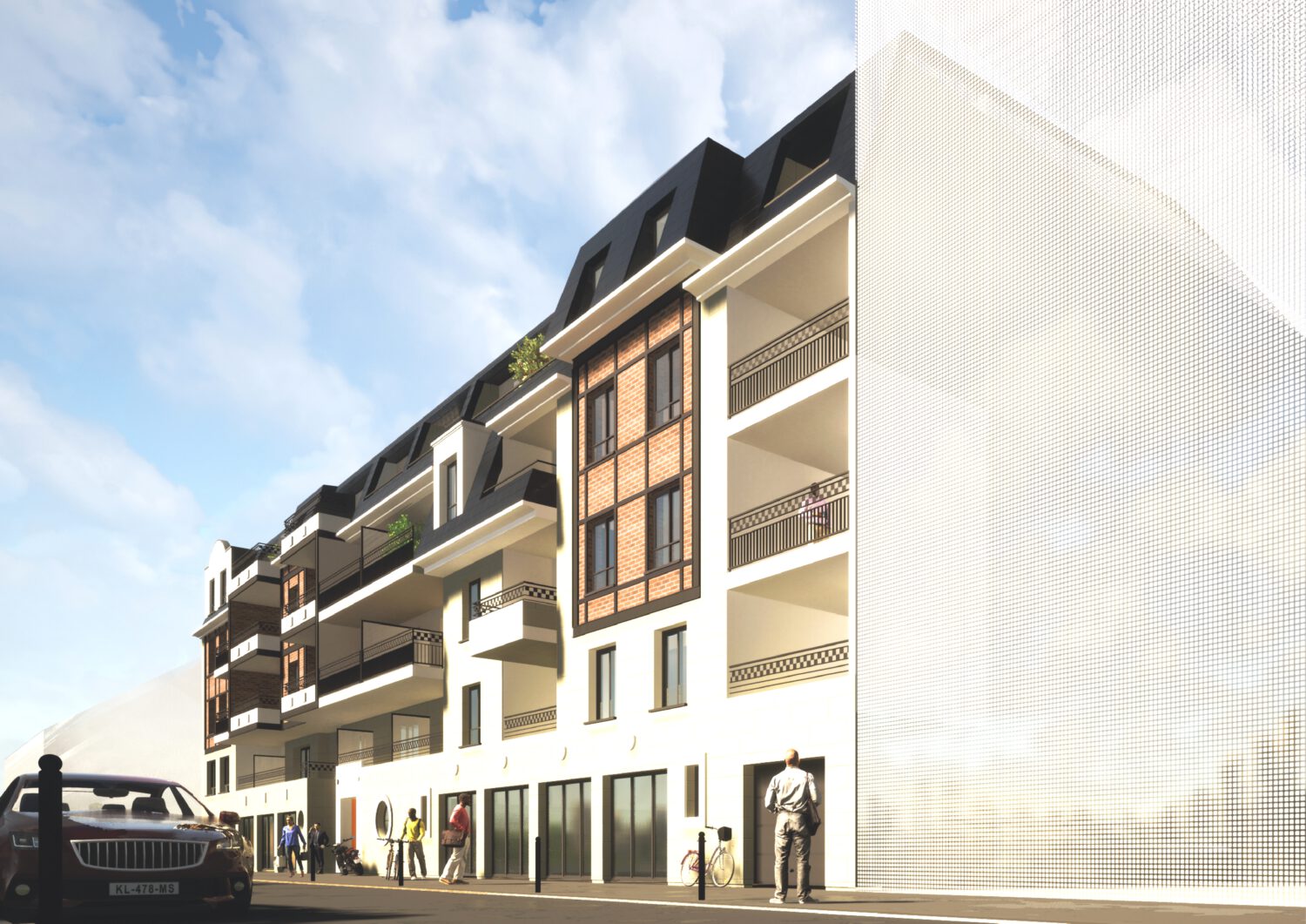 budynek mieszkalny 3 – wielorodzinny w Aulnay-sous-Bois, Francja